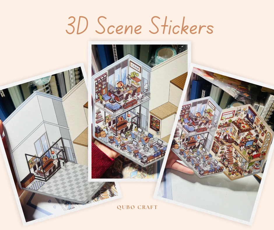 guide of 3d scene stickers