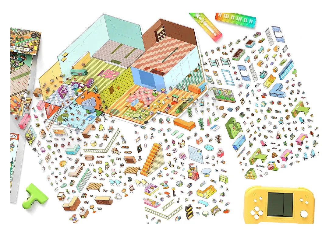 Pet Store Shop Scene Stickers