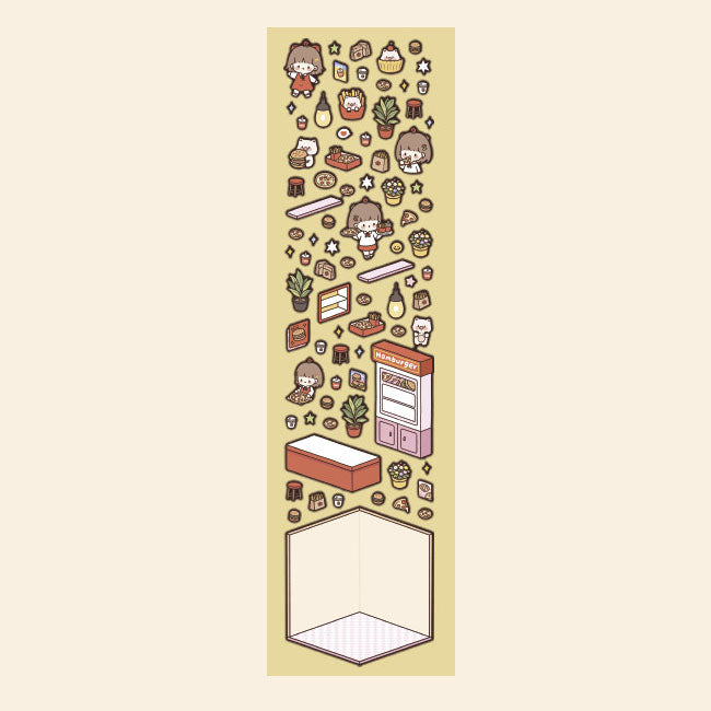 Wonderland DIY Mini Scene Stickers 