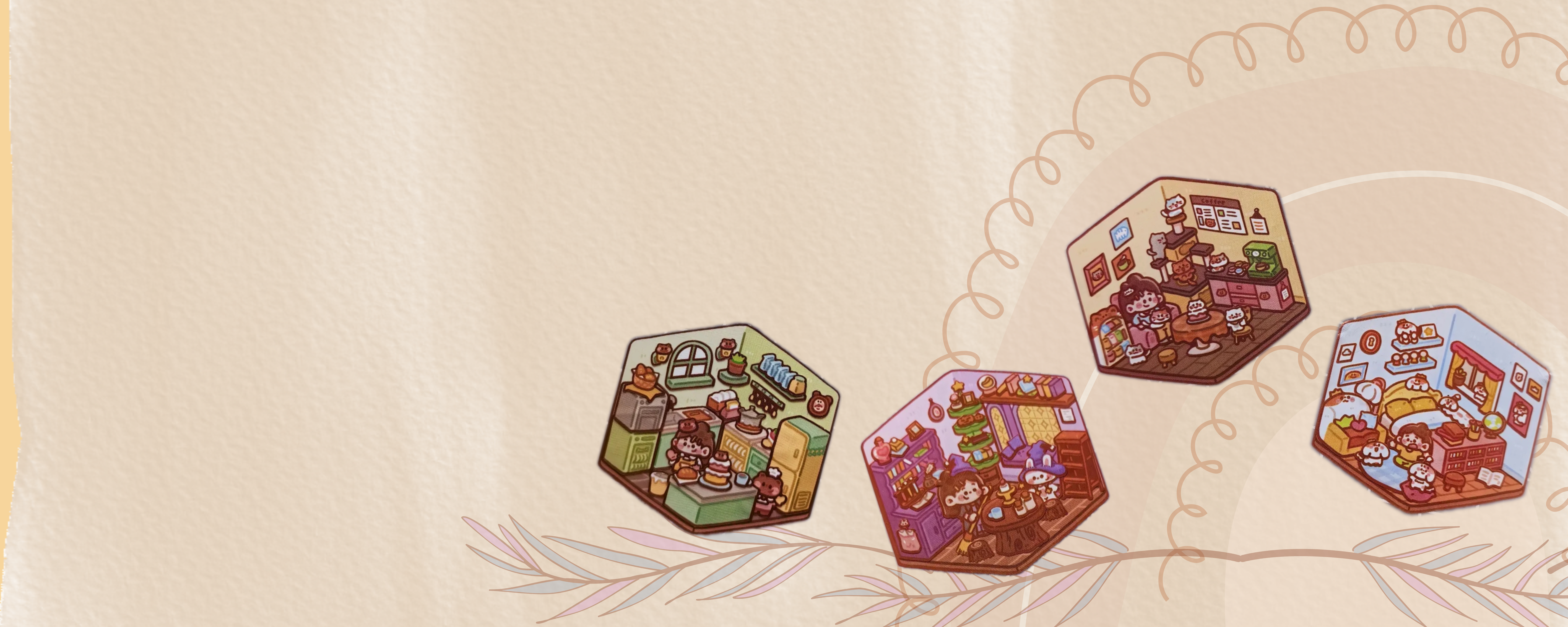 Mini Scene Stickers