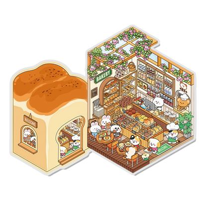 Bliss Bakes 3D Scene Sticker 