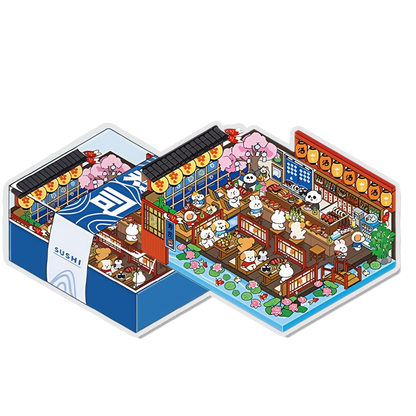 Lucky Roll 3D Scene Sticker 