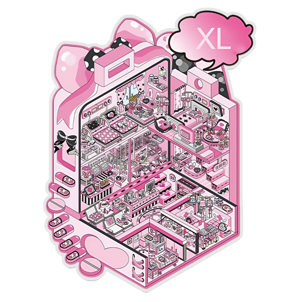 Sugar Dose 3D Scene Sticker 