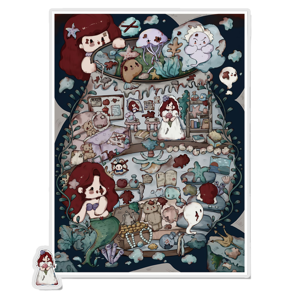 Alier's Fantasy 3D Scene Sticker 
