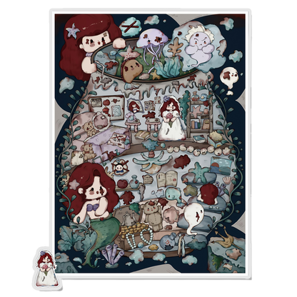 Alier's Fantasy 3D Scene Sticker 