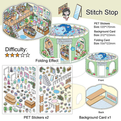 Stitch Stop 3D Scene Sticker 