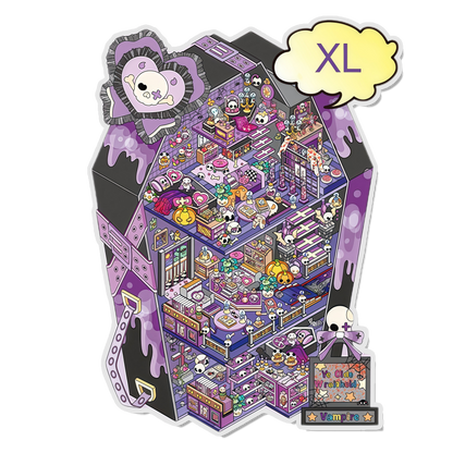 Spook Inn 3D Scene Sticker 