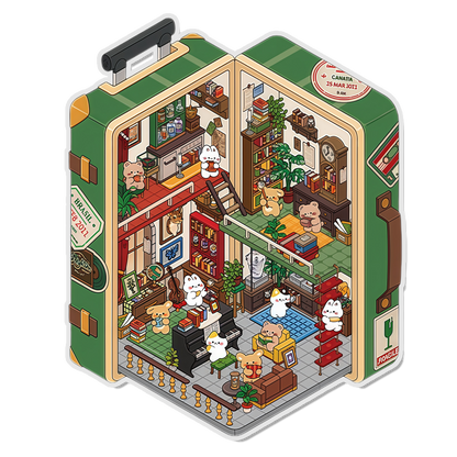 Secret Gallery 3D Scene Sticker 