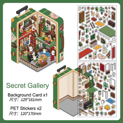 Secret Gallery 3D Scene Sticker 