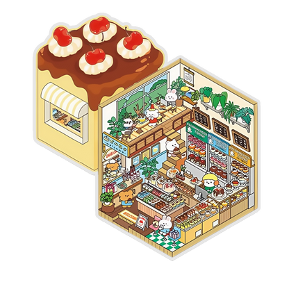 Sweet Joy 3D Scene Sticker 
