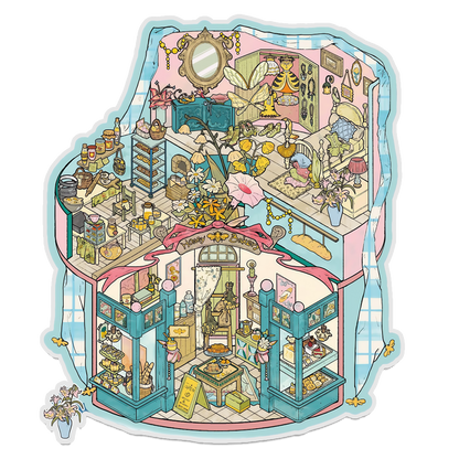 Bee Sprite 3D Scene Sticker 