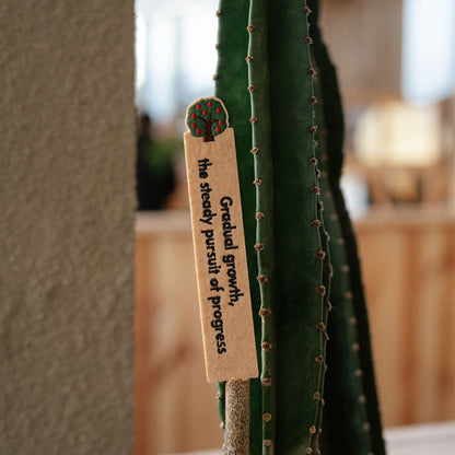 Life Tree Felt Hand-Embroidered Bookmark