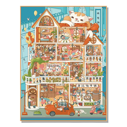 Eleven Tenants 2.5D Scene Sticker 