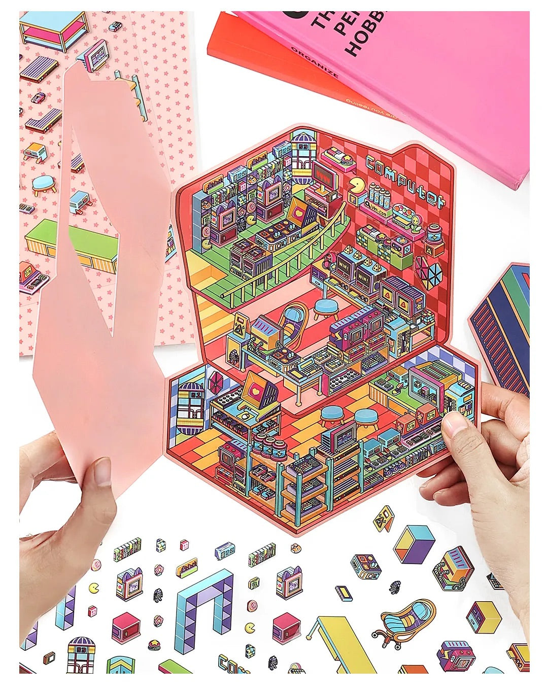 Gaming room Shop Scene Stickers
