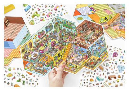 Pet Store Shop Scene Stickers