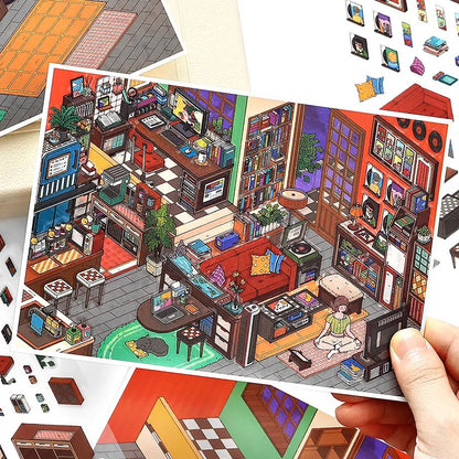 Judgers‘ Home Room Scene Stickers