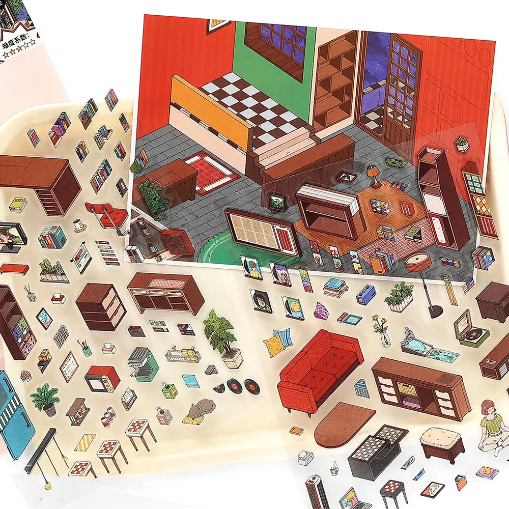 Judgers‘ Home Room Scene Stickers