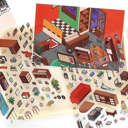 Judgers‘ Home Room Scene Stickers
