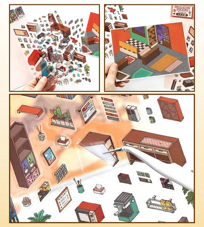 Judgers‘ Home Room Scene Stickers