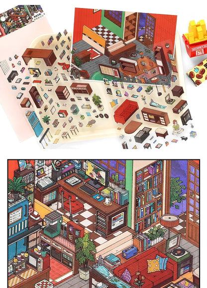 Judgers‘ Home Room Scene Stickers
