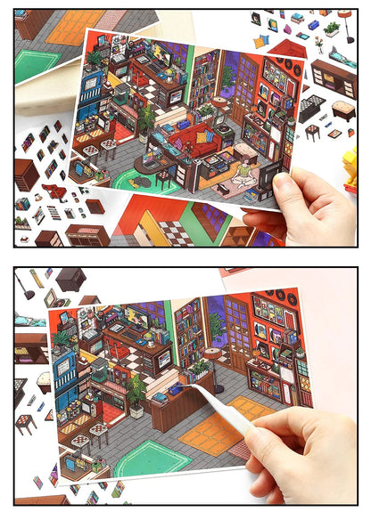 Judgers‘ Home Room Scene Stickers