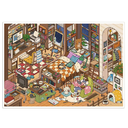 Perceivers' Nest Room Scene Stickers
