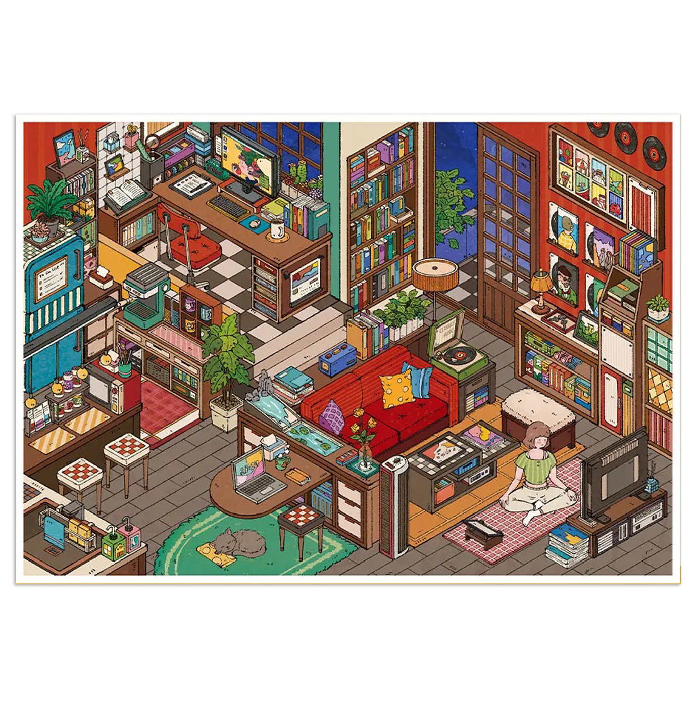Judgers‘ Home Room Scene Stickers